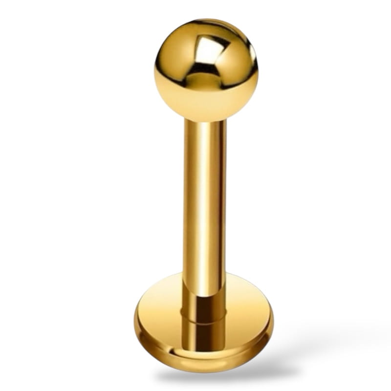 Labret z kulką - Stal Chirurgiczna 316L.