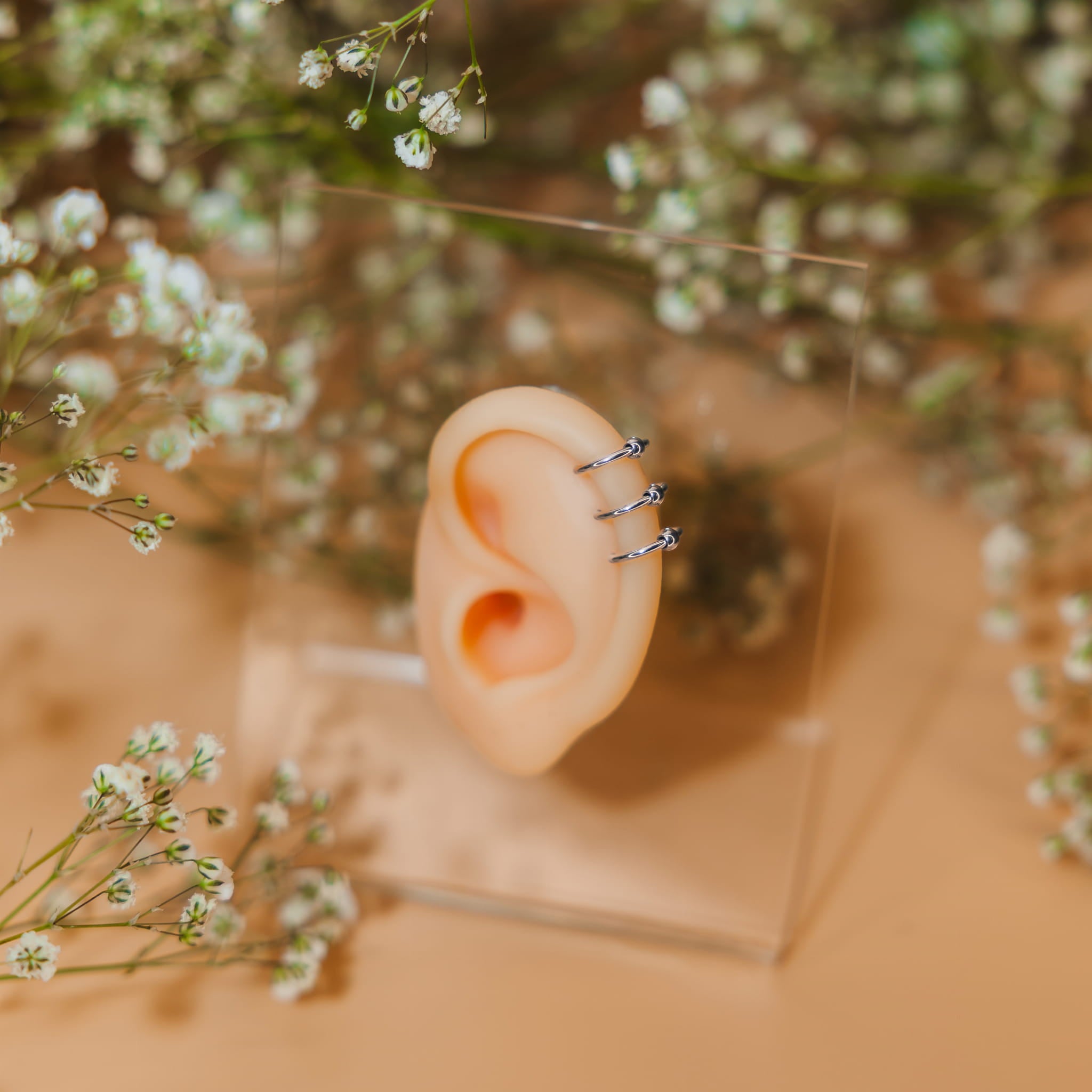 Nausznica z kuleczkami