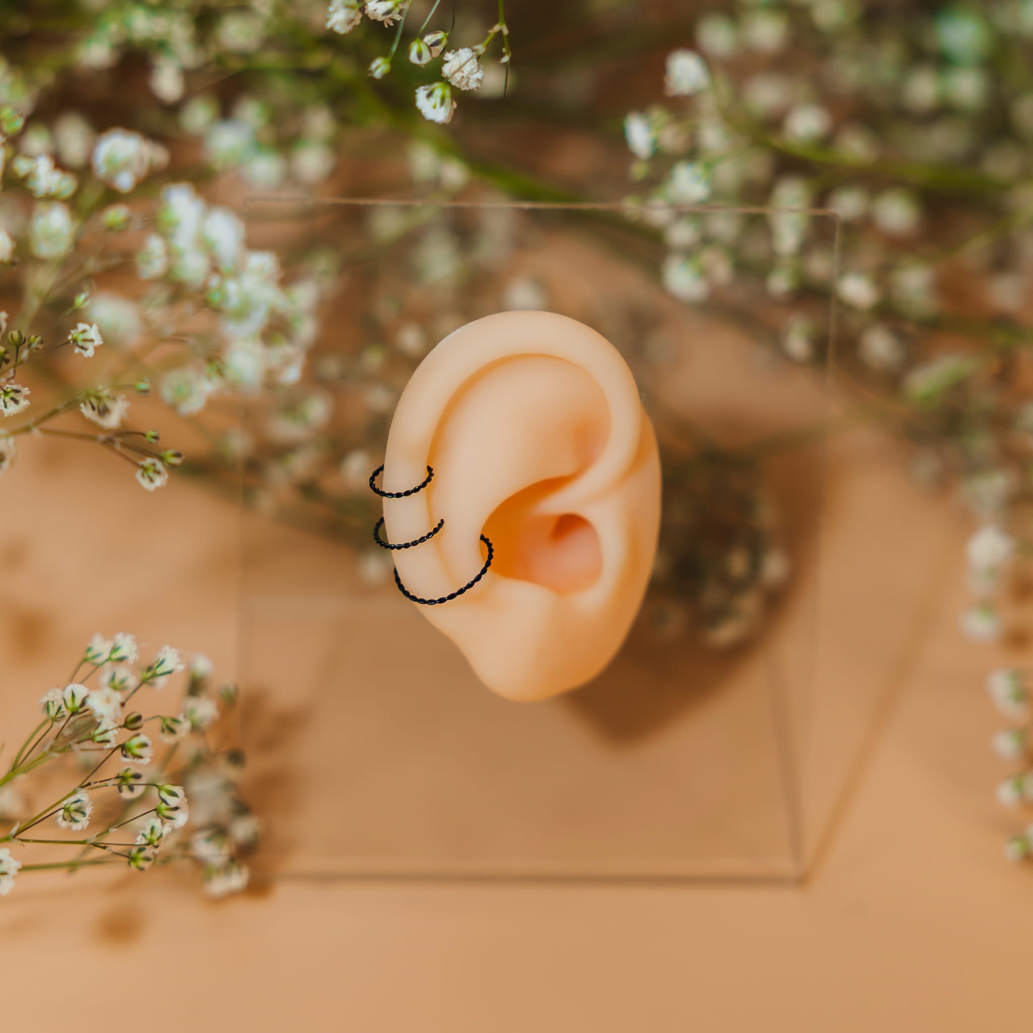 Spiralny fake czarny