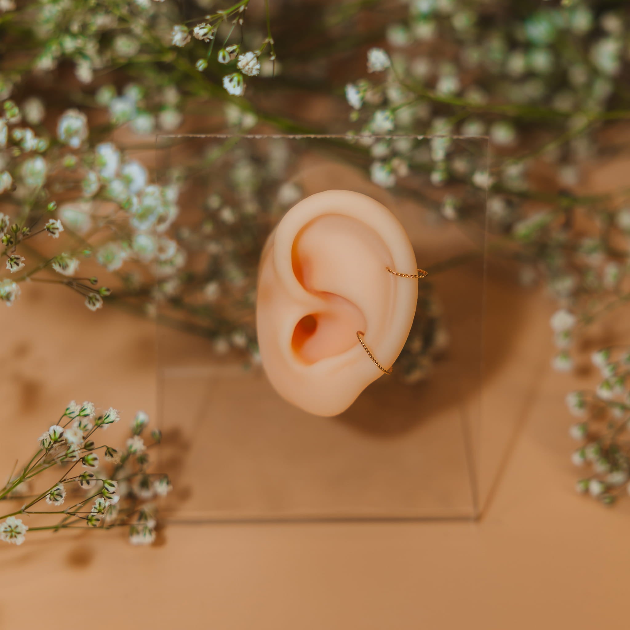 Spiralny fake złoty