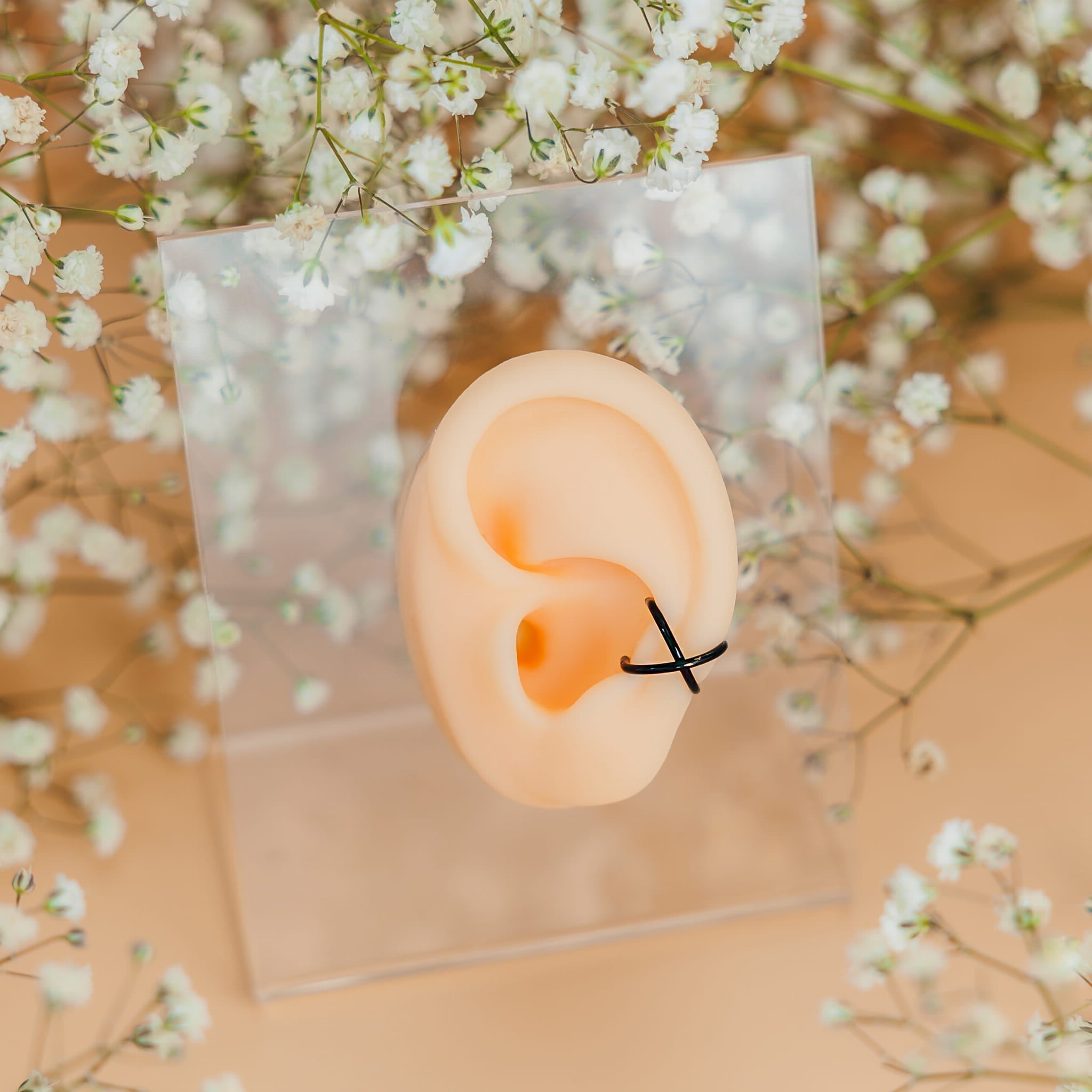 Czarny Fake Podwójny