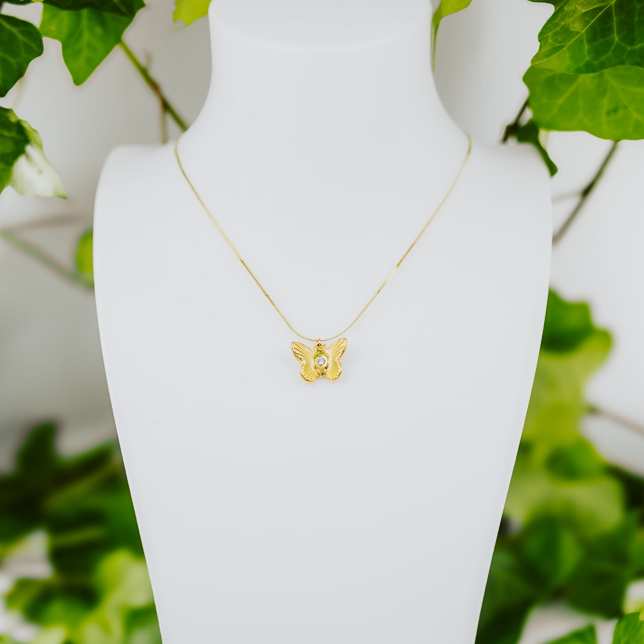 Naszyjnik Golden Butterfly