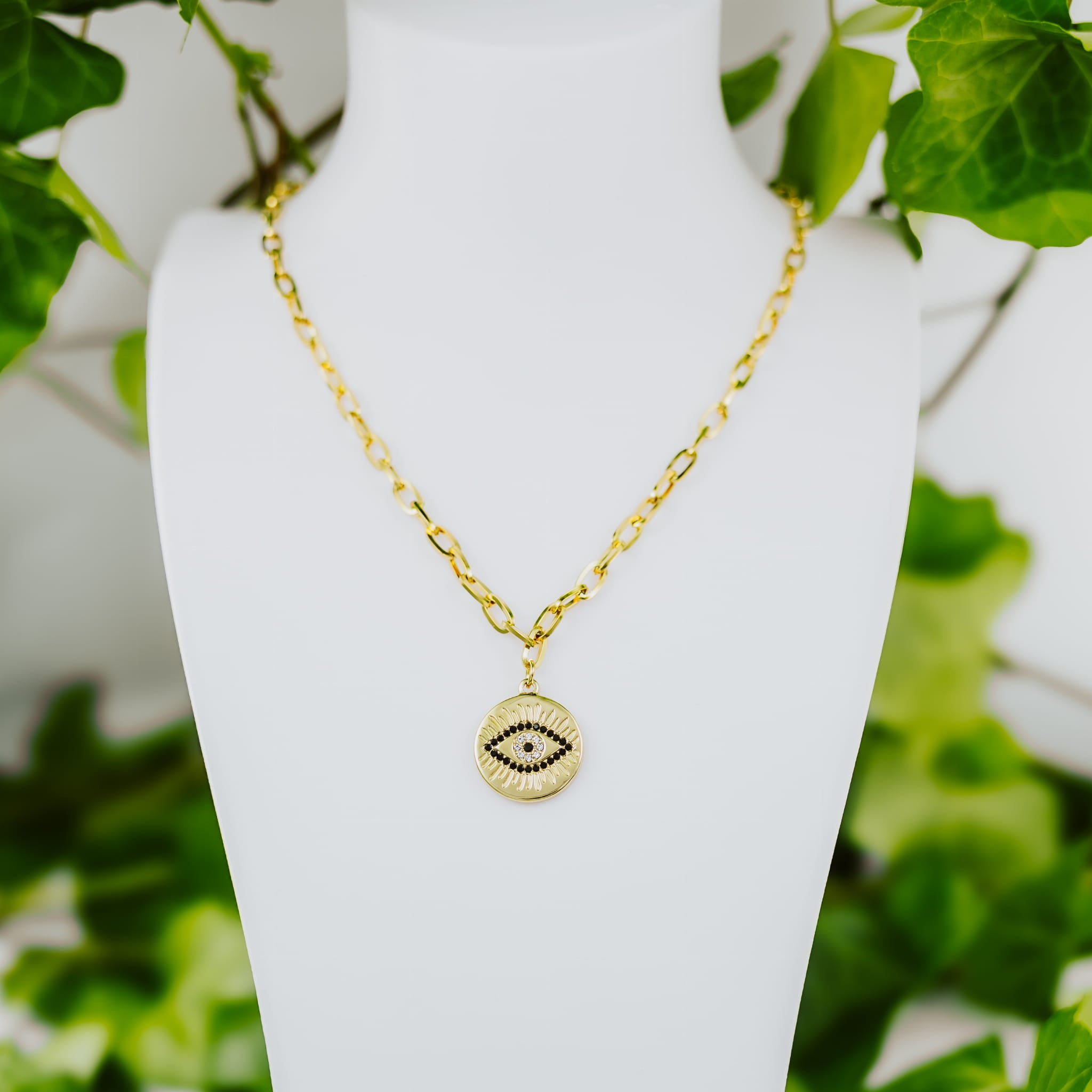 Naszyjnik oczy talizman