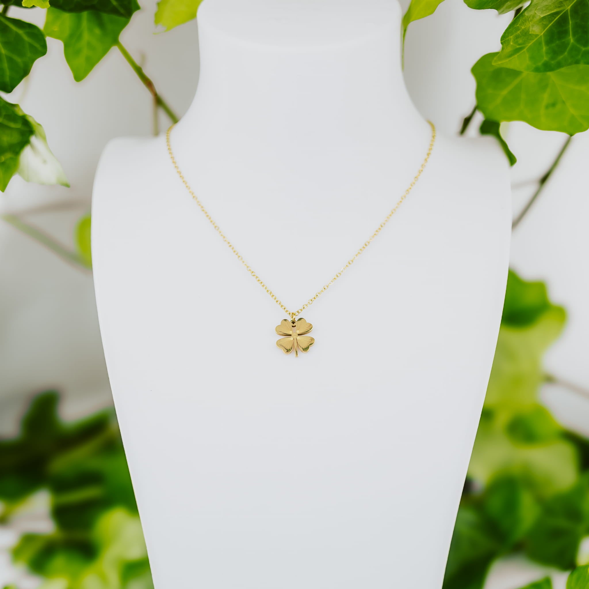 Naszyjnik Złota koniczynka