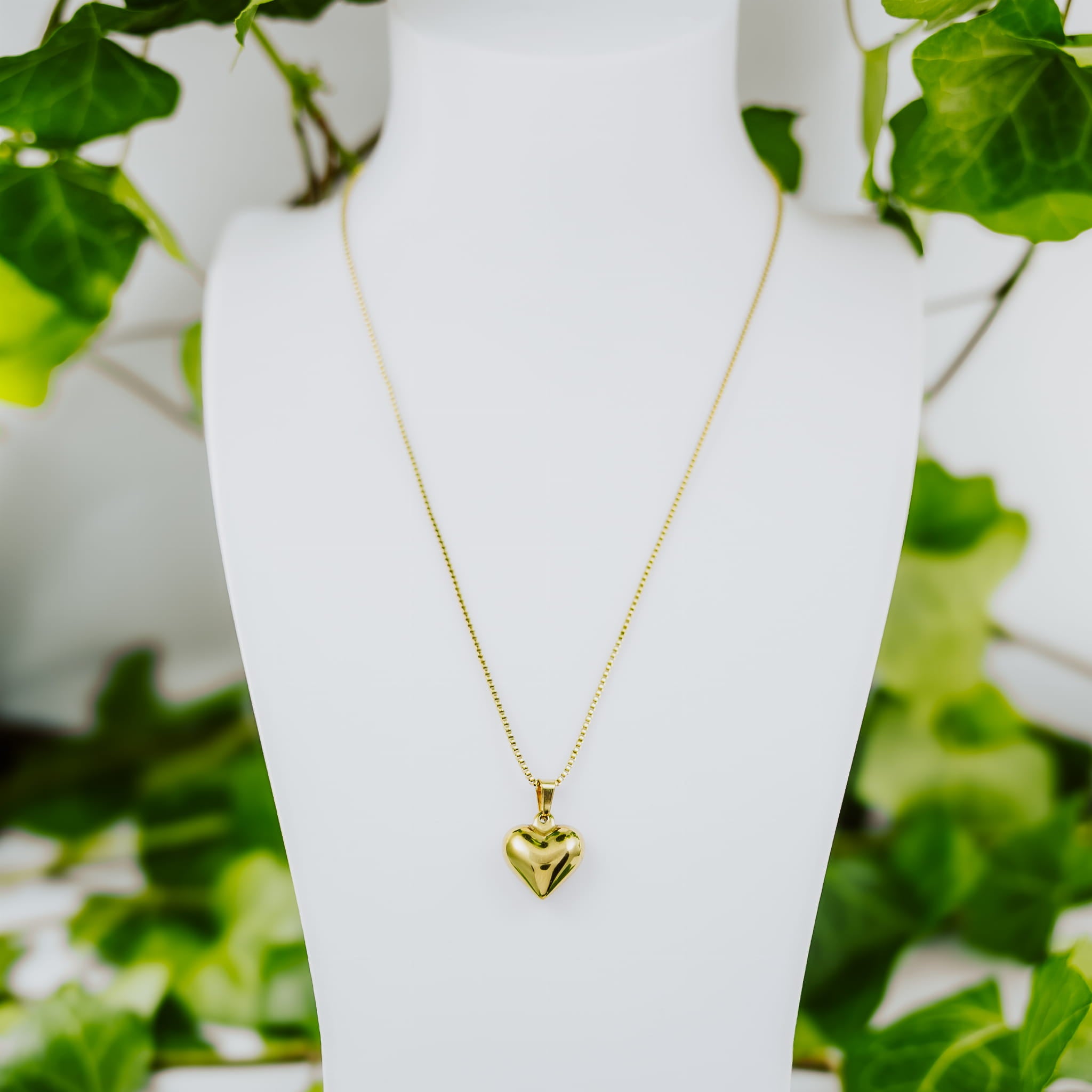 Naszyjnik złote serce