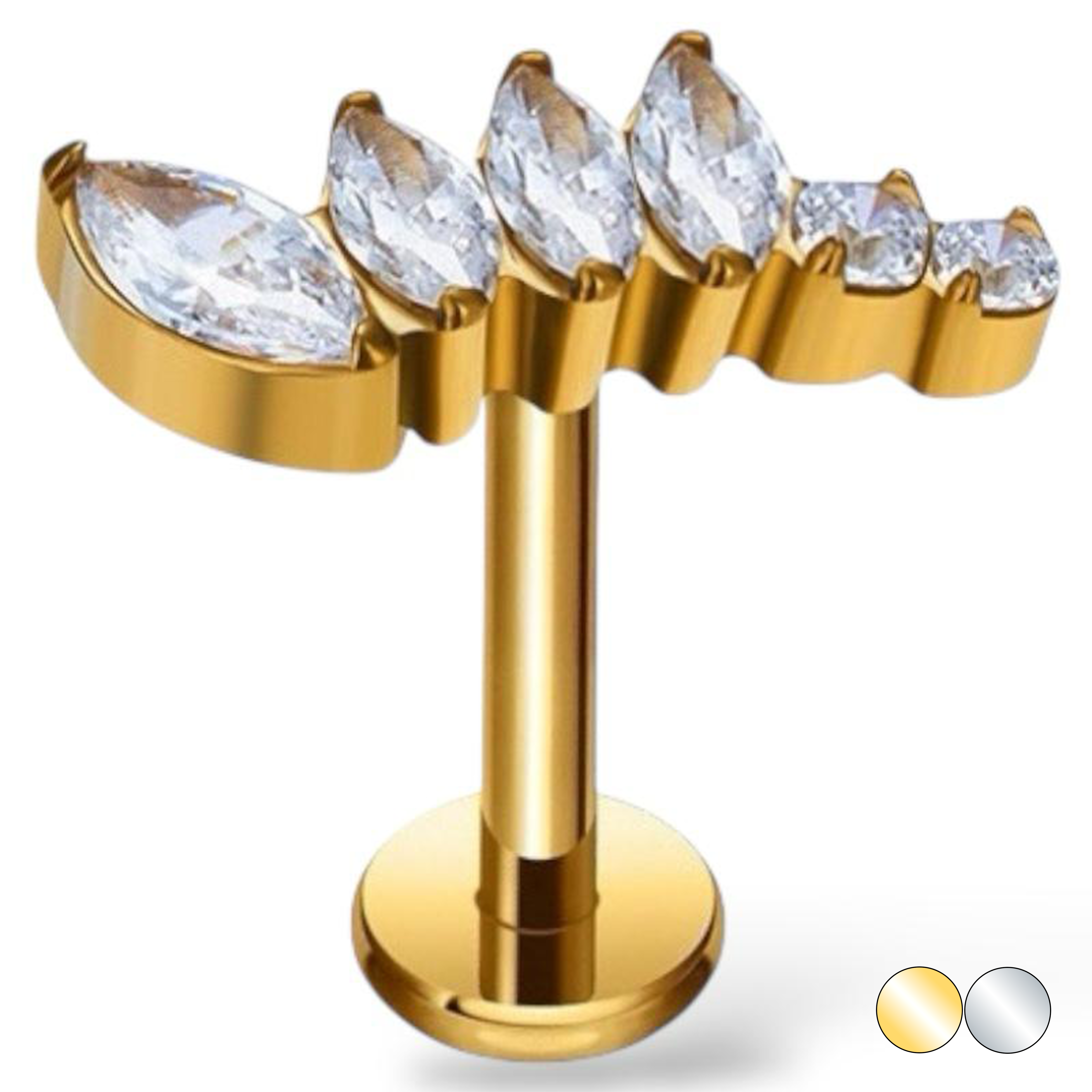 Tytanowy cluster z markizą