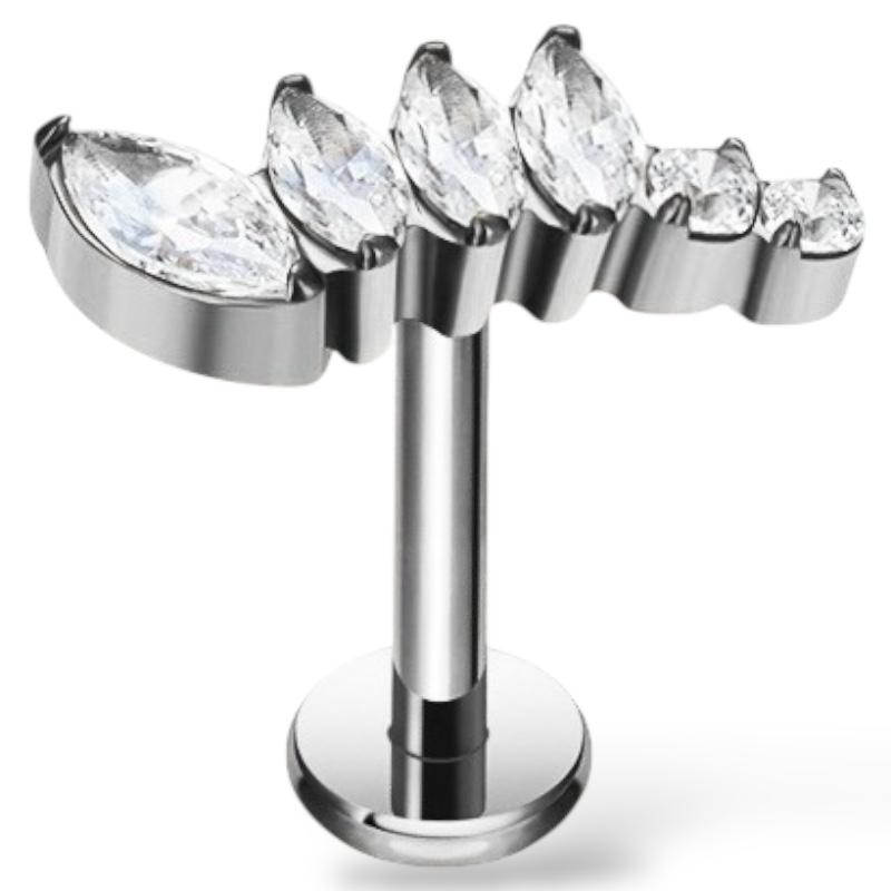 Tytanowy cluster z markizą