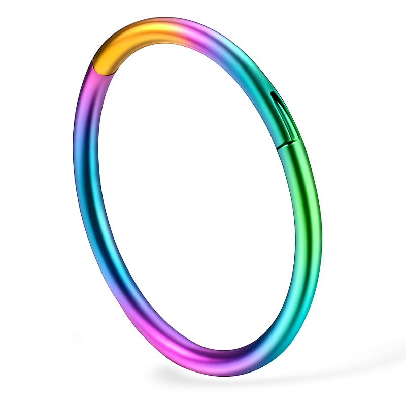 Tytanowy tęczowy Clicker.